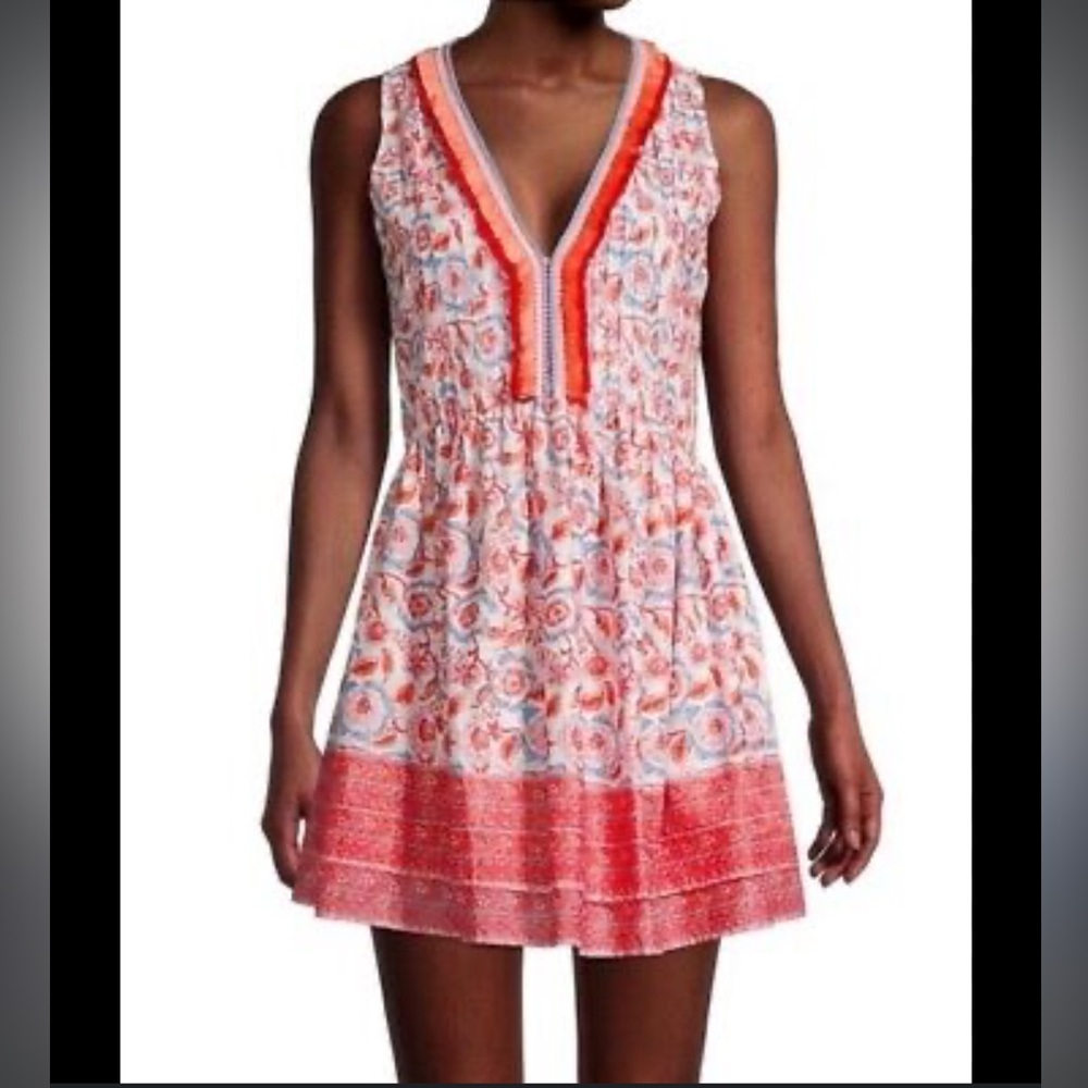 Vineyard Vines Red and White Mini Dress